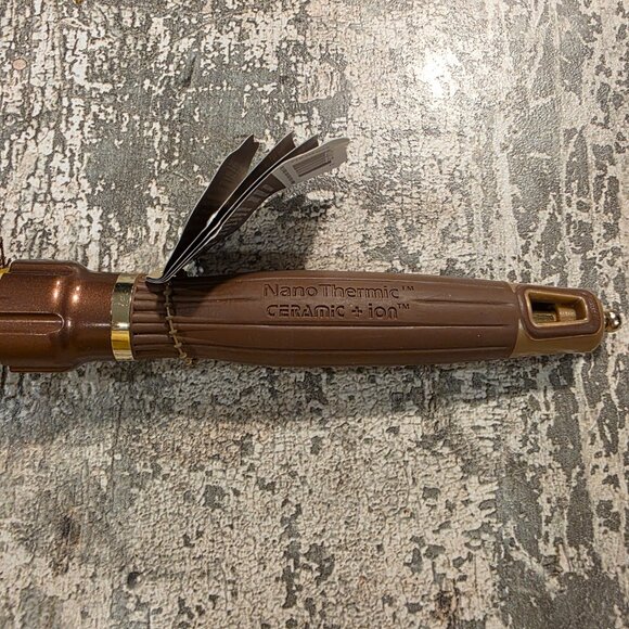 Olivia Garden NanoThermic Power Grip 1" Wavy Barrel Brush - Picture 5 of 10